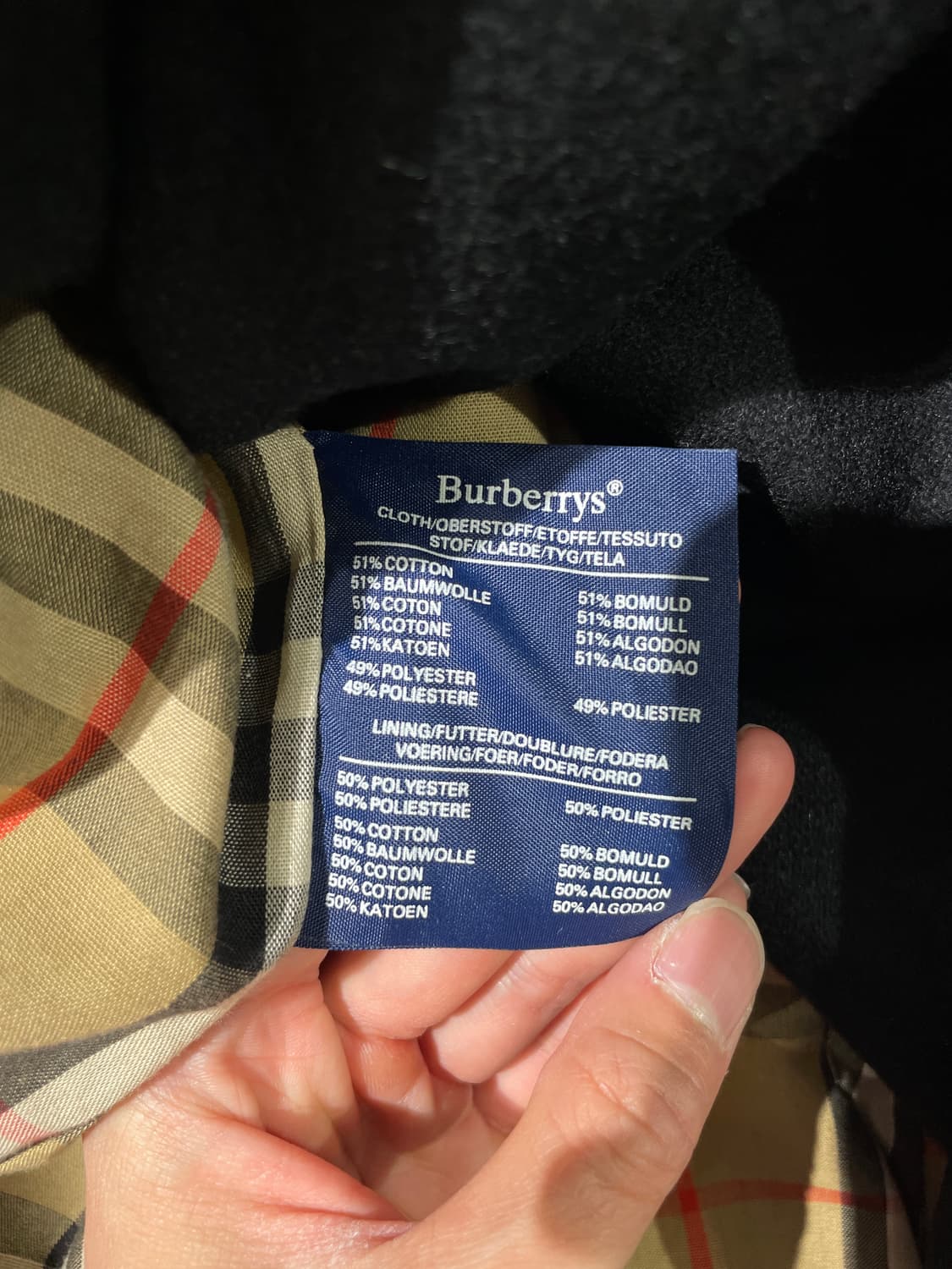 버버리 블랙 클래식 벨티드 트렌치 코트 상품이미지9