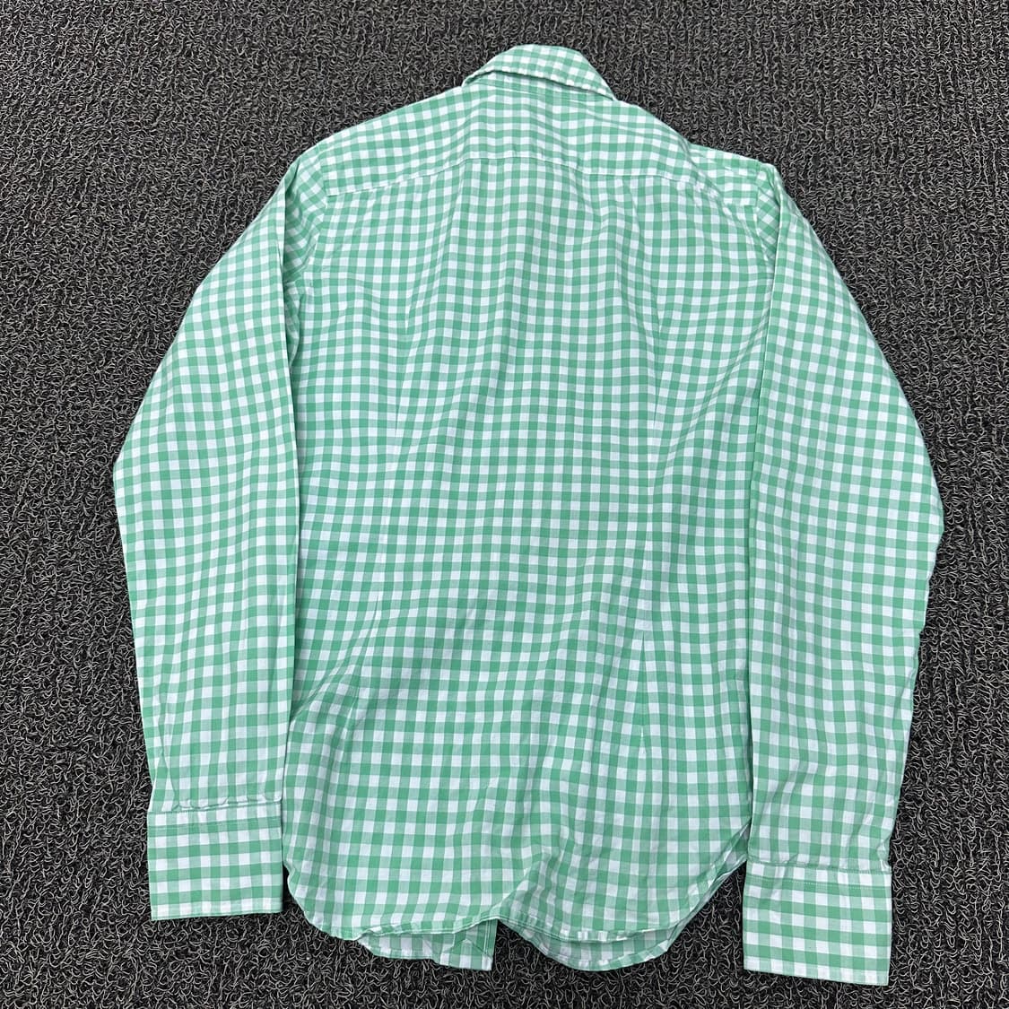 POLO 폴로 랄프로렌 여성 체크 패턴 셔츠 그린 상품이미지5