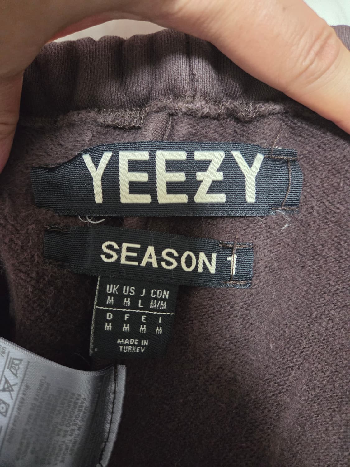 이지 시즌1 버건디 조거팬츠 상품이미지9