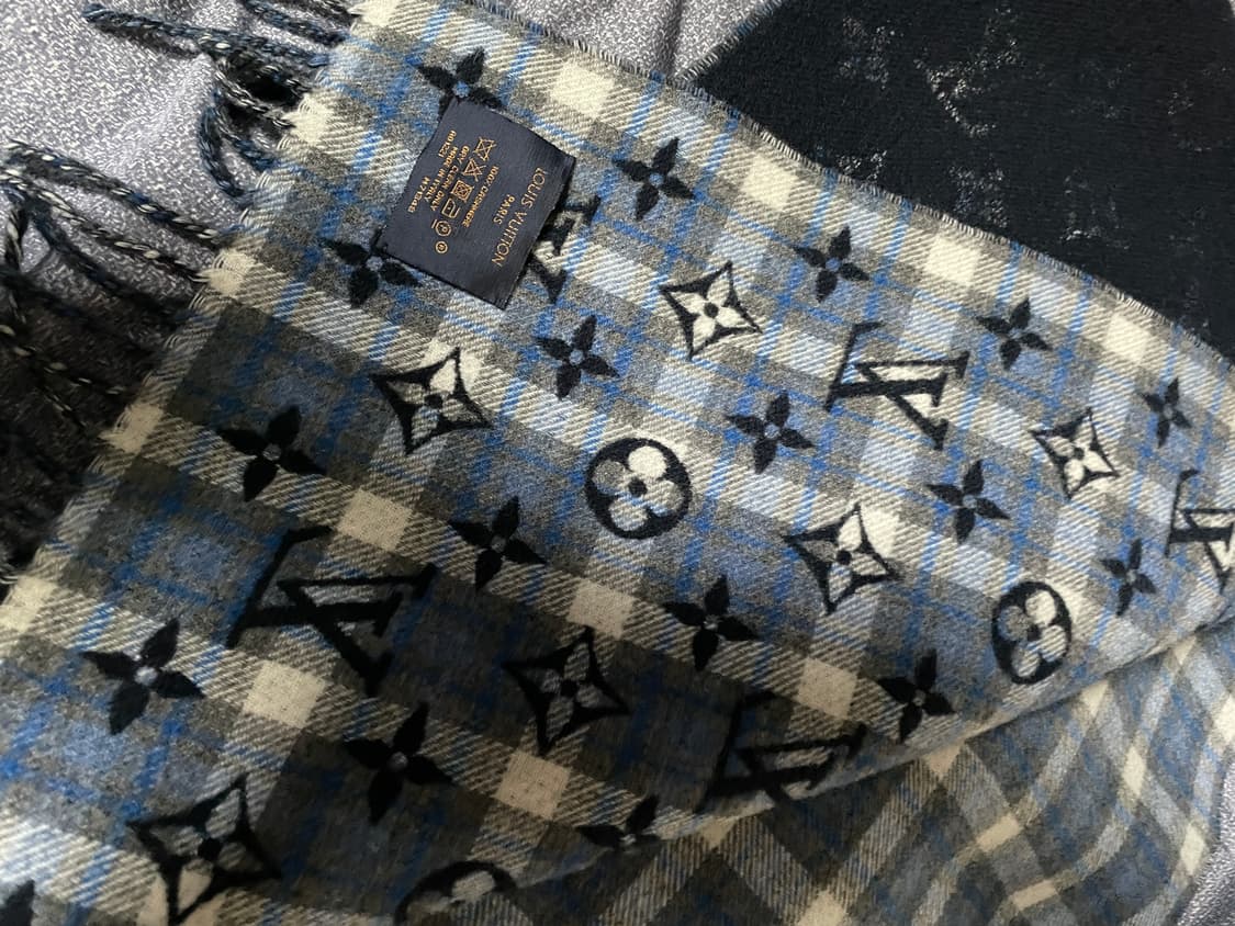 루이비통 리버시블 캐시미어 머플러 상품이미지2