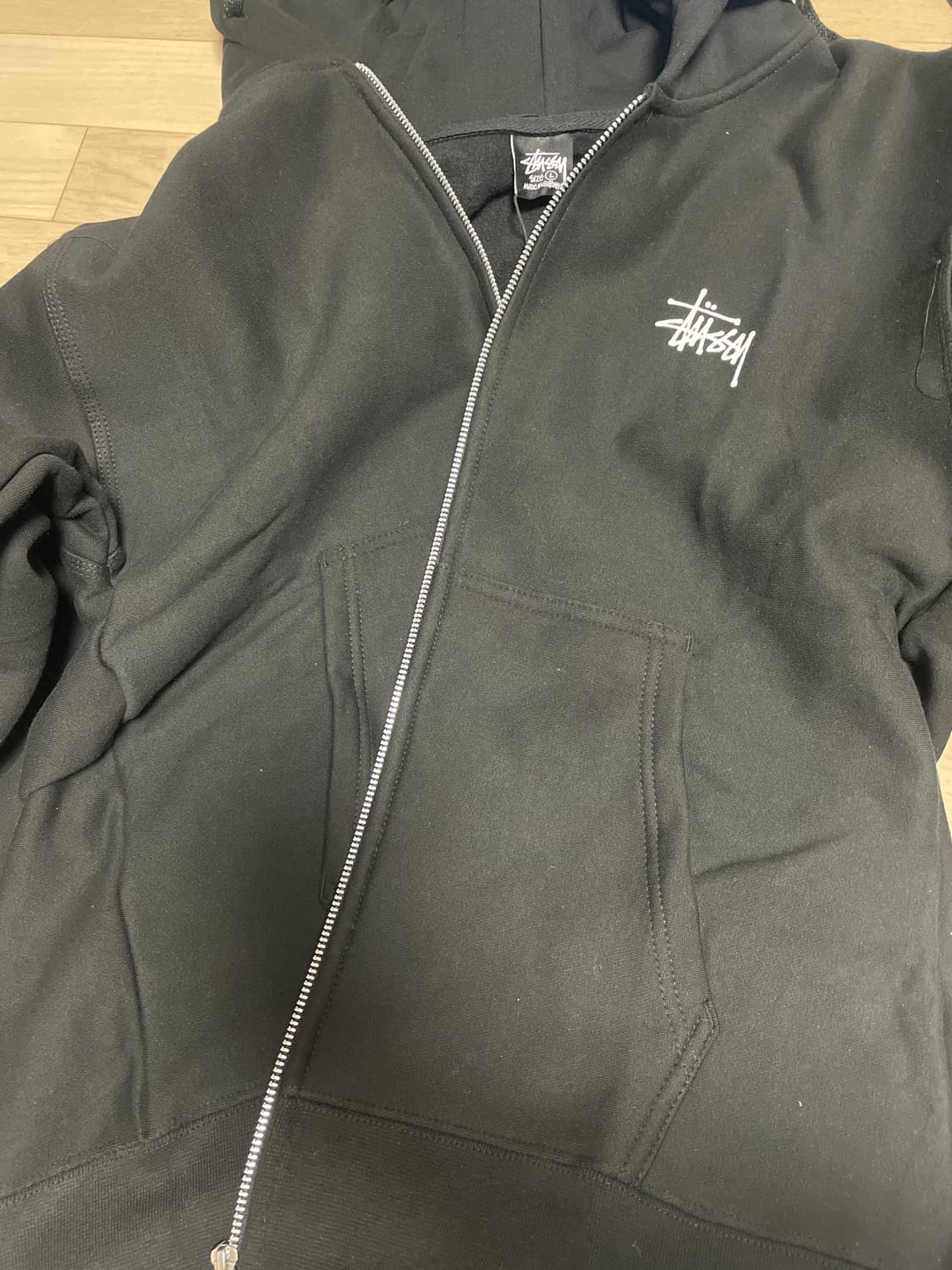 스투시 후드집업 L 상품이미지3