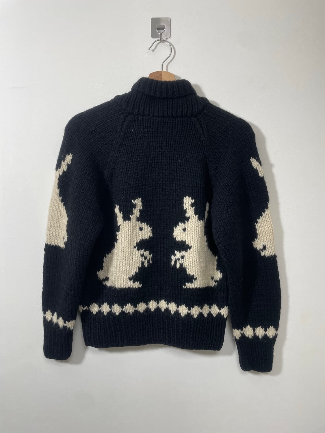 빈티지 래빗 헤비 가디건 Free - K16 상품이미지2