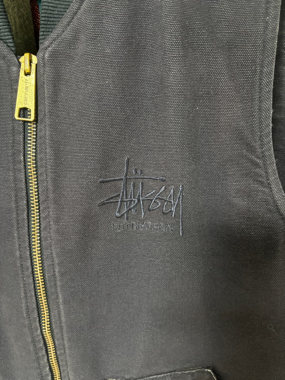 스투시 칼하트 베스트 M사이즈 상품이미지4