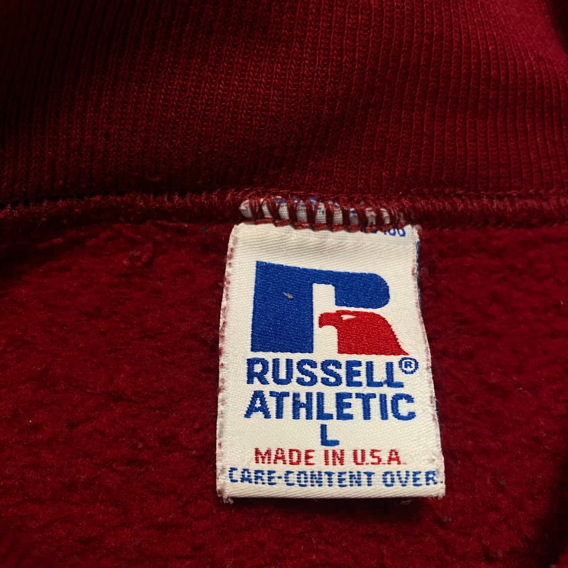 🌊Russell Plain Moc neck sweatshirt 상품이미지4