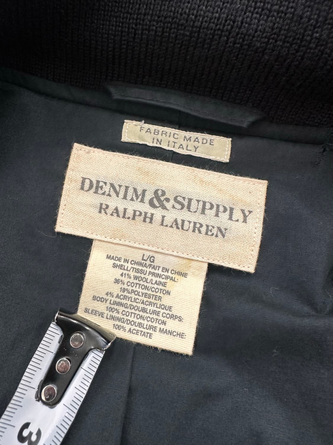 (L)폴로 데님앤서플라이 우드랜드 카모 울 봄버 자켓  상품이미지4