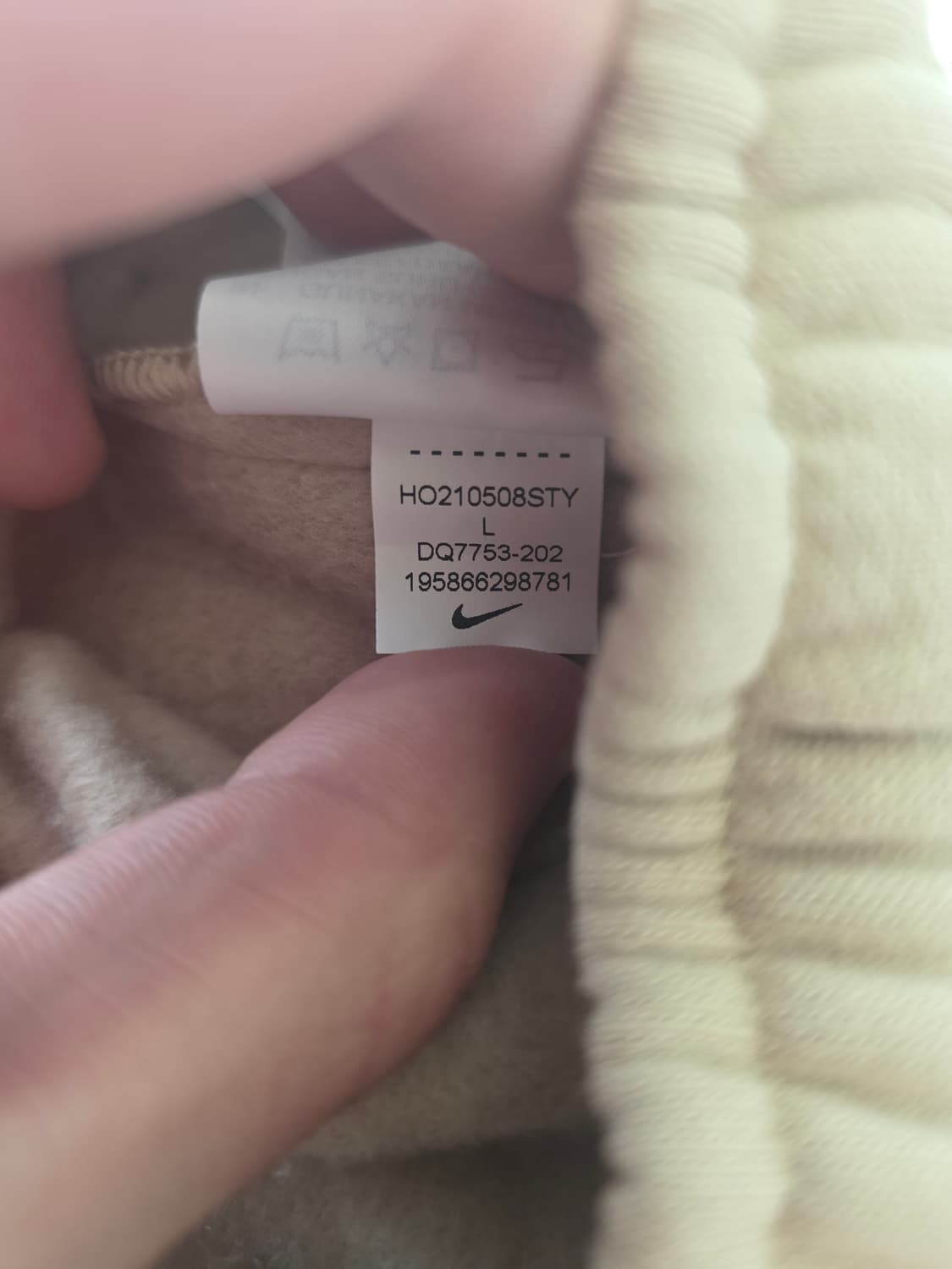 나이키 x 빌리 아일리시 NRG 플리스 팬츠 머쉬룸 - 아시아 상품이미지4