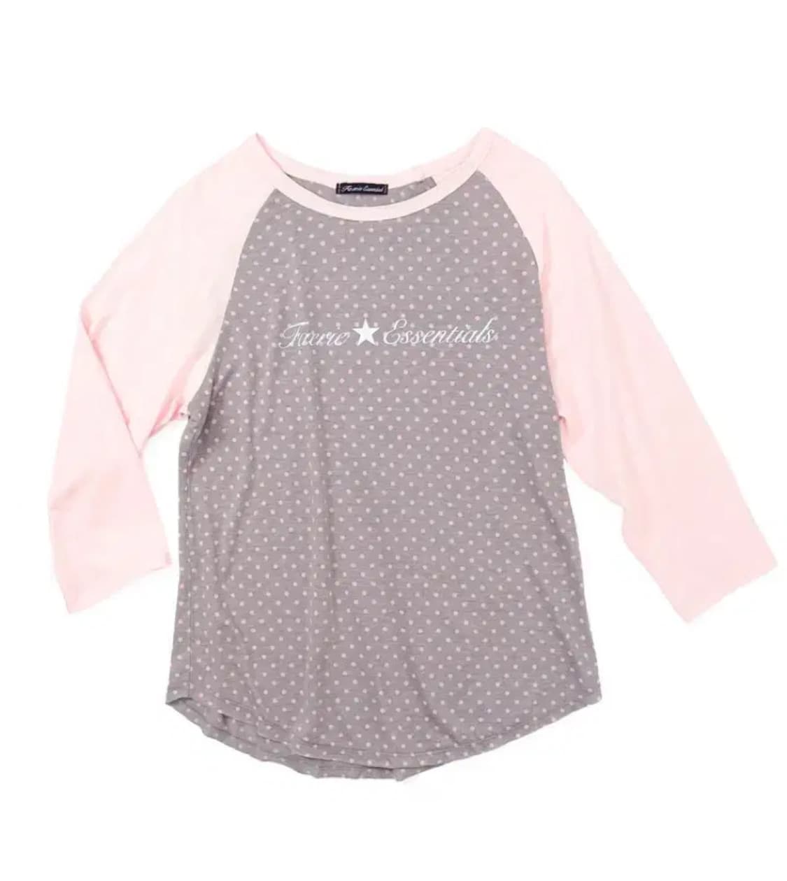 샵페어리 도트 래글런 슬리브 탑 dot raglan sleeve top 상품이미지1