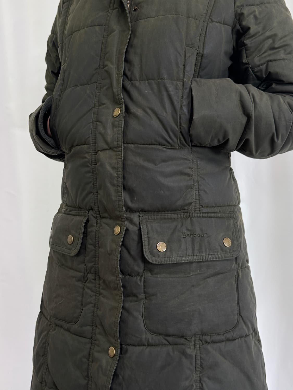 바버 여자 롱패딩 상품이미지6