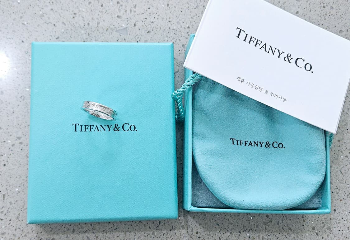 티파니앤코 1837네로우 반지 (us4.5/국내8호)[정품/풀세트] 상품이미지4