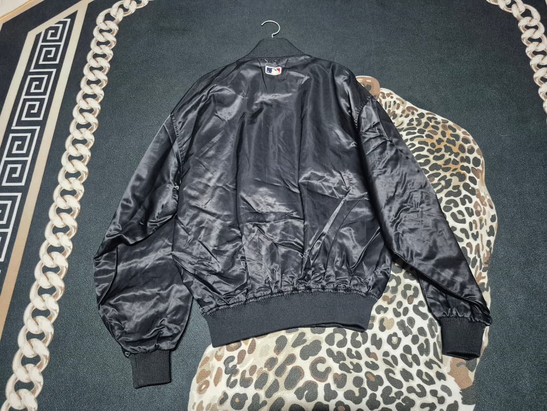 90's 갤럭시 LA 다저스 빈티지 새틴 바시티 자켓 상품이미지4