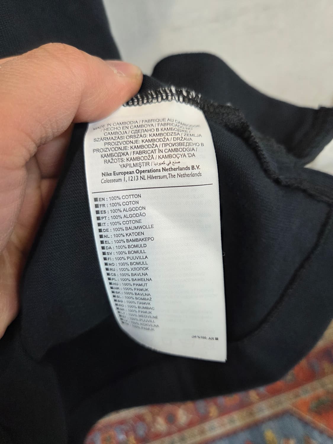 나이키 에어 넥 테이핑 레터링 반팔 원피스 드레스 s 상품이미지5