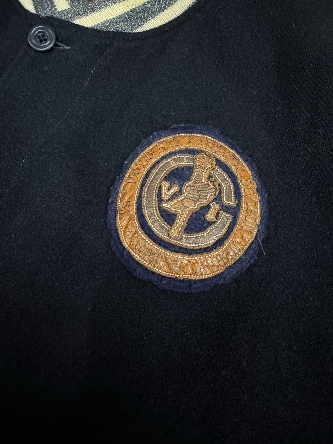 폴로 랄프로렌 리버서블 사틴/울 자켓 XL 상품이미지8