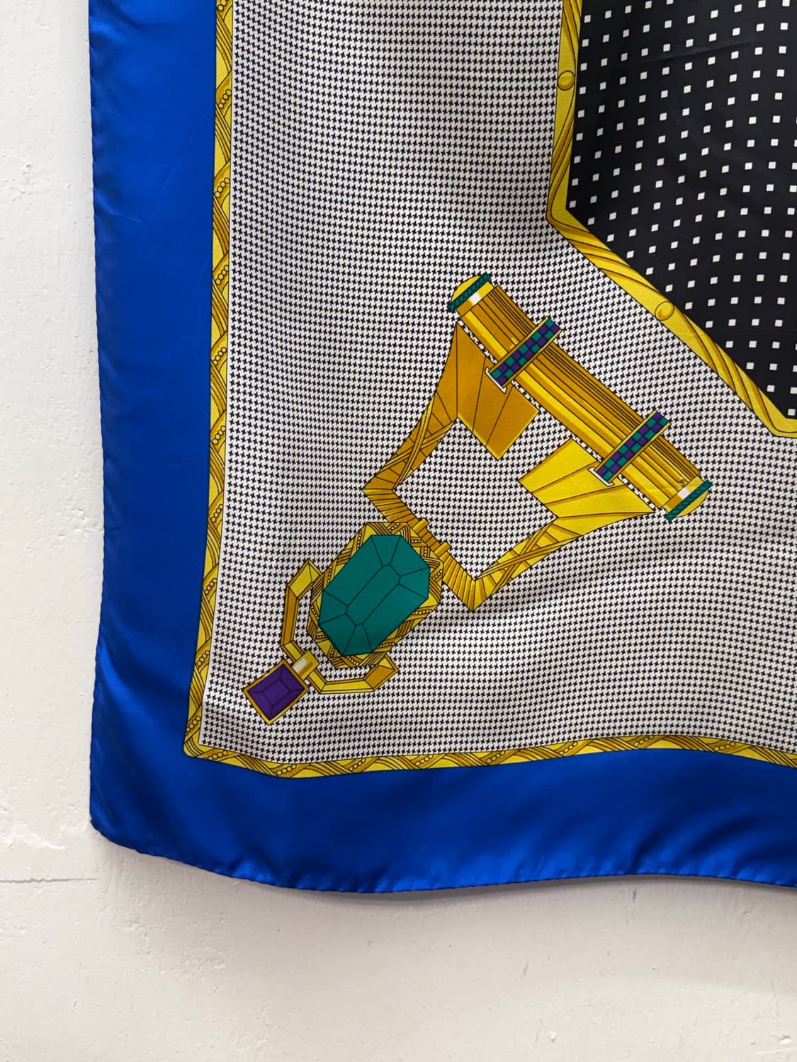 CHRISTIAN DIOR Geometric Jewelry Silk Sc 상품이미지3