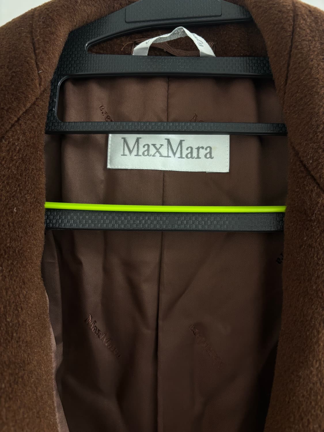 막스마라 브라운 버진 울 캐시미어 코트 상품이미지2