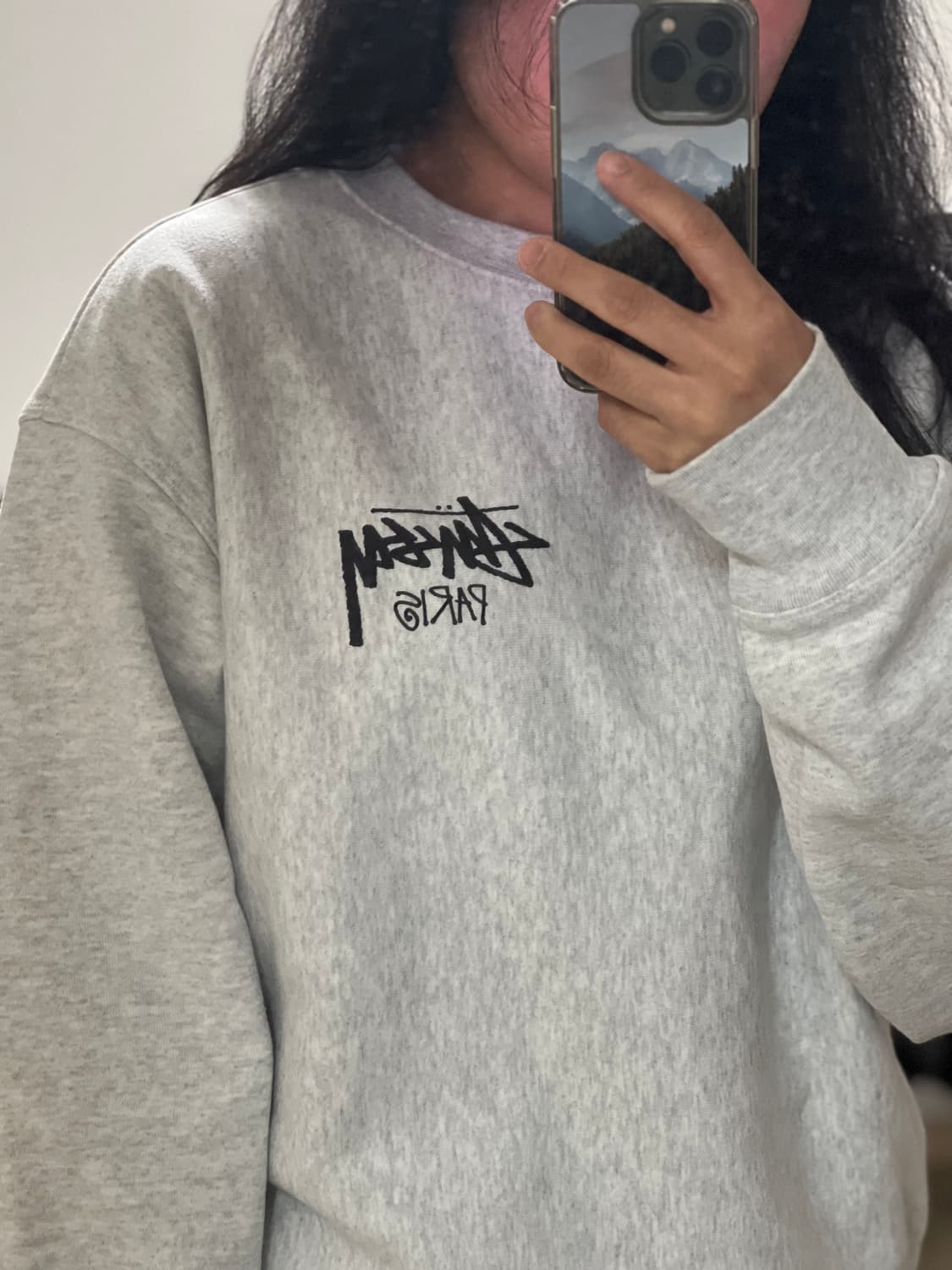 스투시 스탁 파리 맨투맨 M 상품이미지2