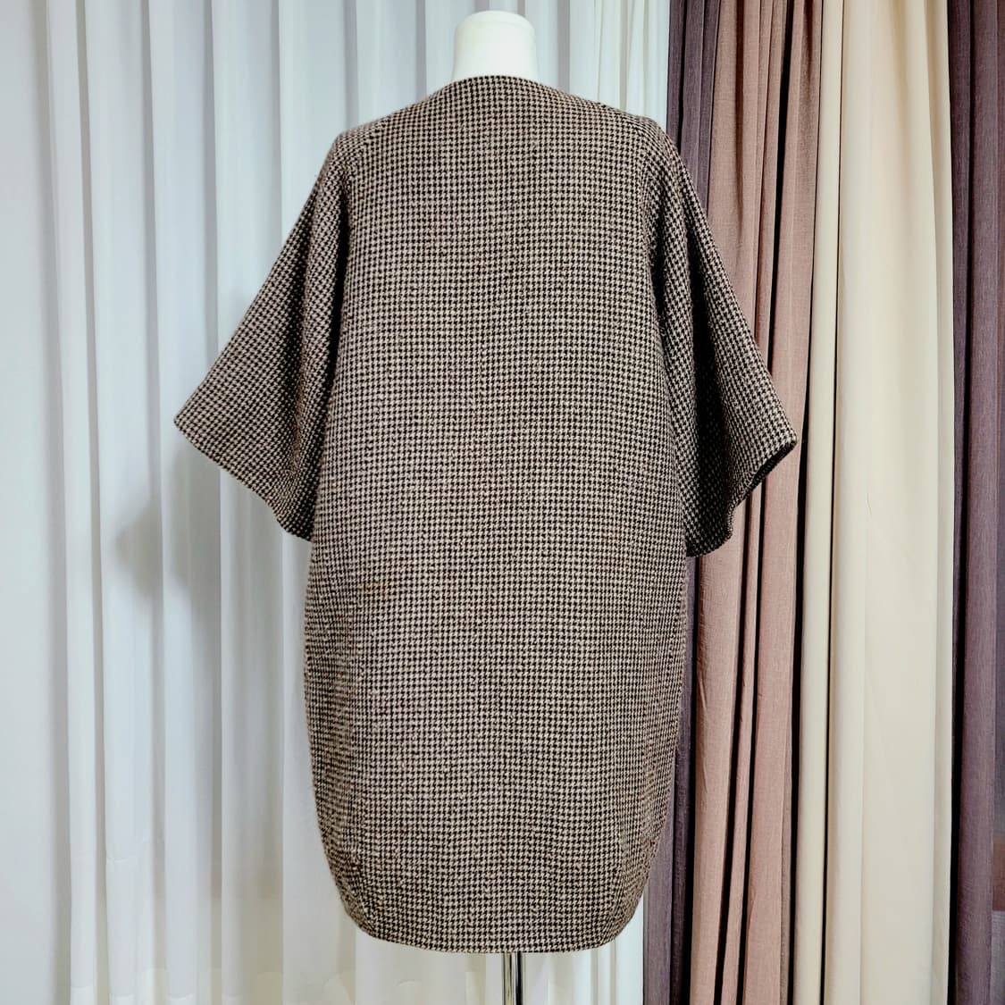 끌로에 보카시 부클 오버핏 코트 (울85,알파카15) (프리/표기38) 상품이미지3