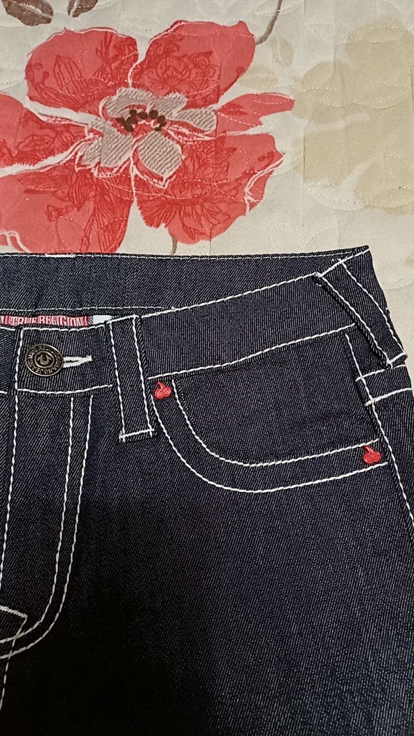 트루릴리전 키르시 스판청바지 29인치 기장101 상품이미지5