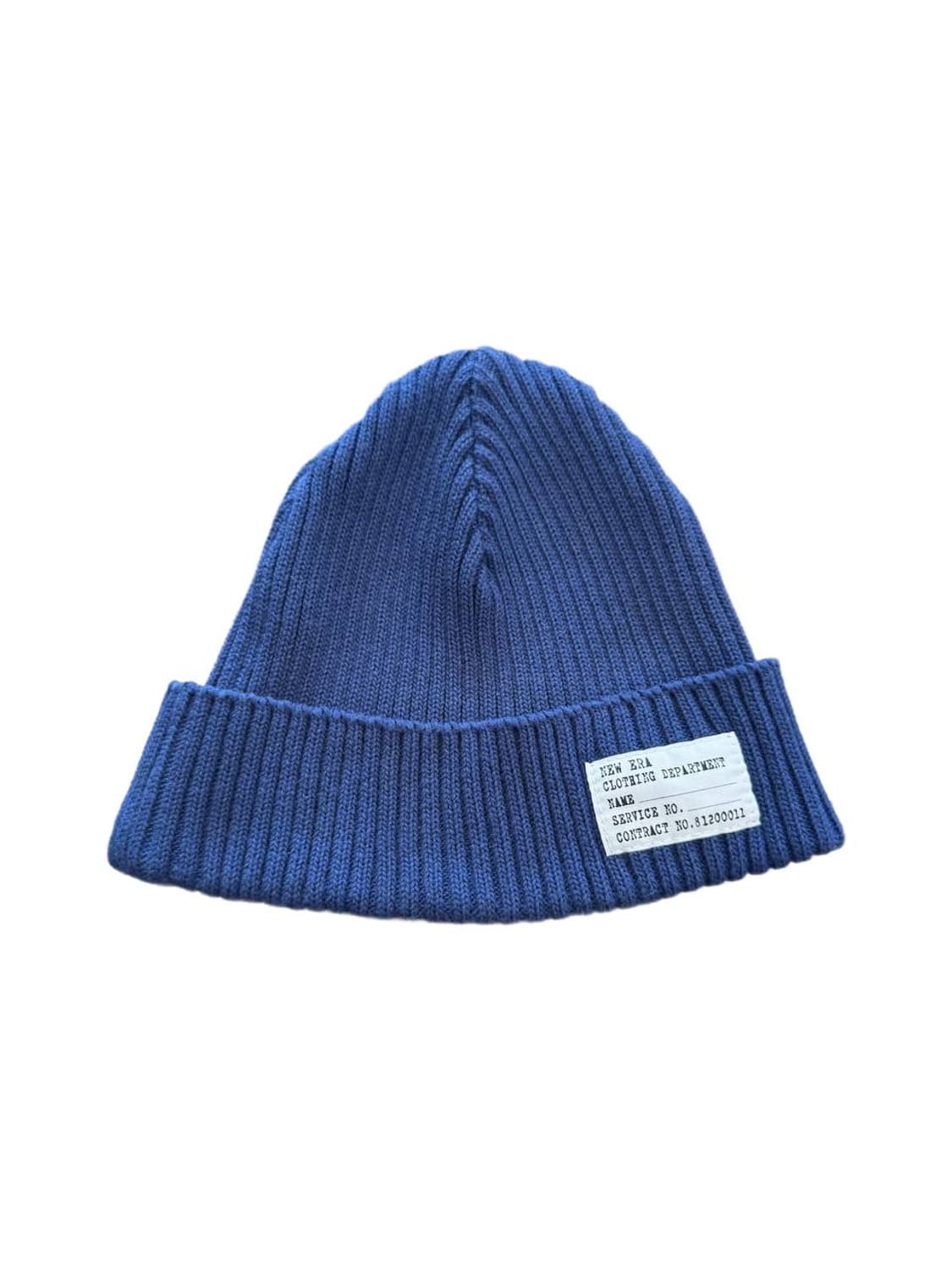 New Era short beanie blue 상품이미지1