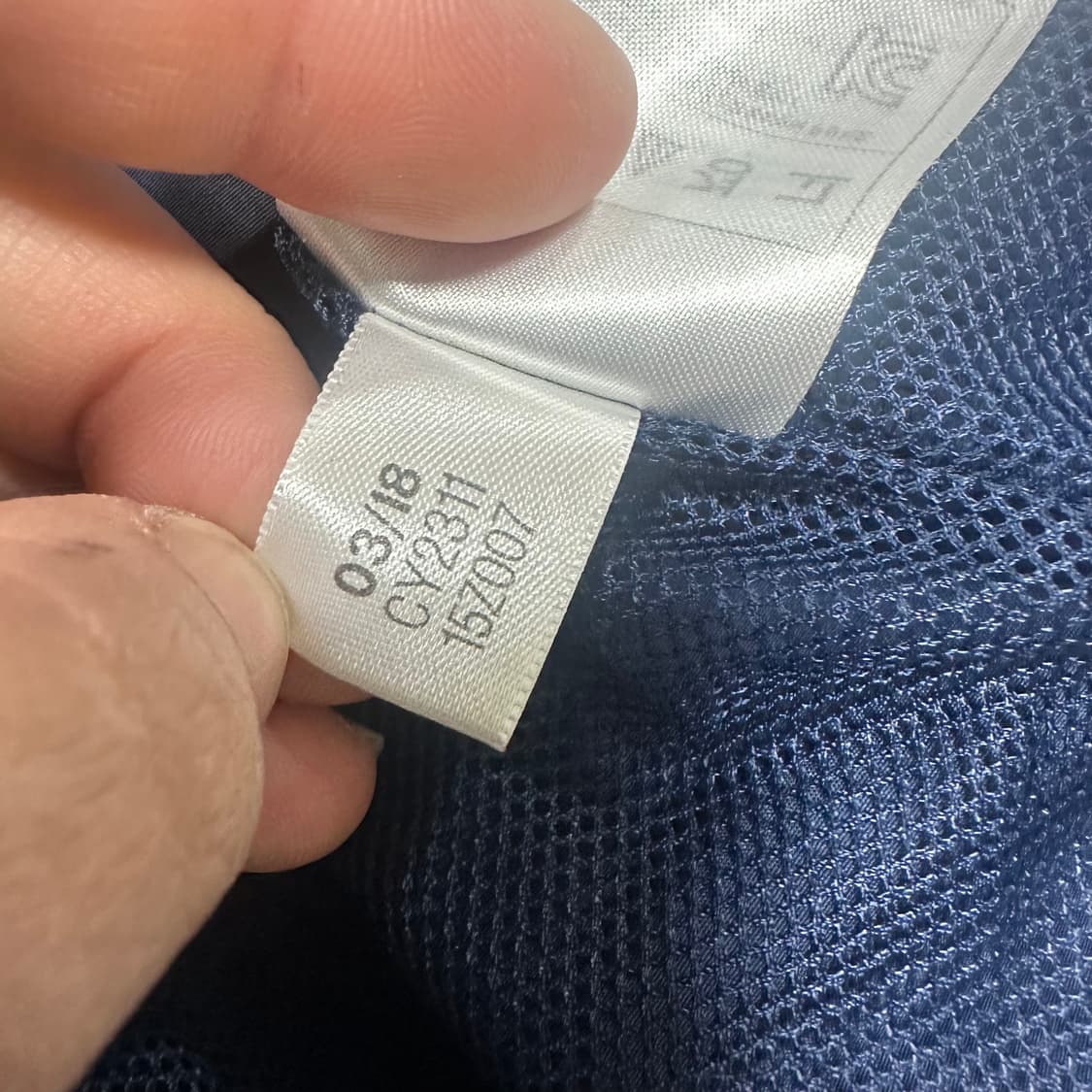 ✨ (바배) 아디다스 네이비 바람막이 상품이미지5