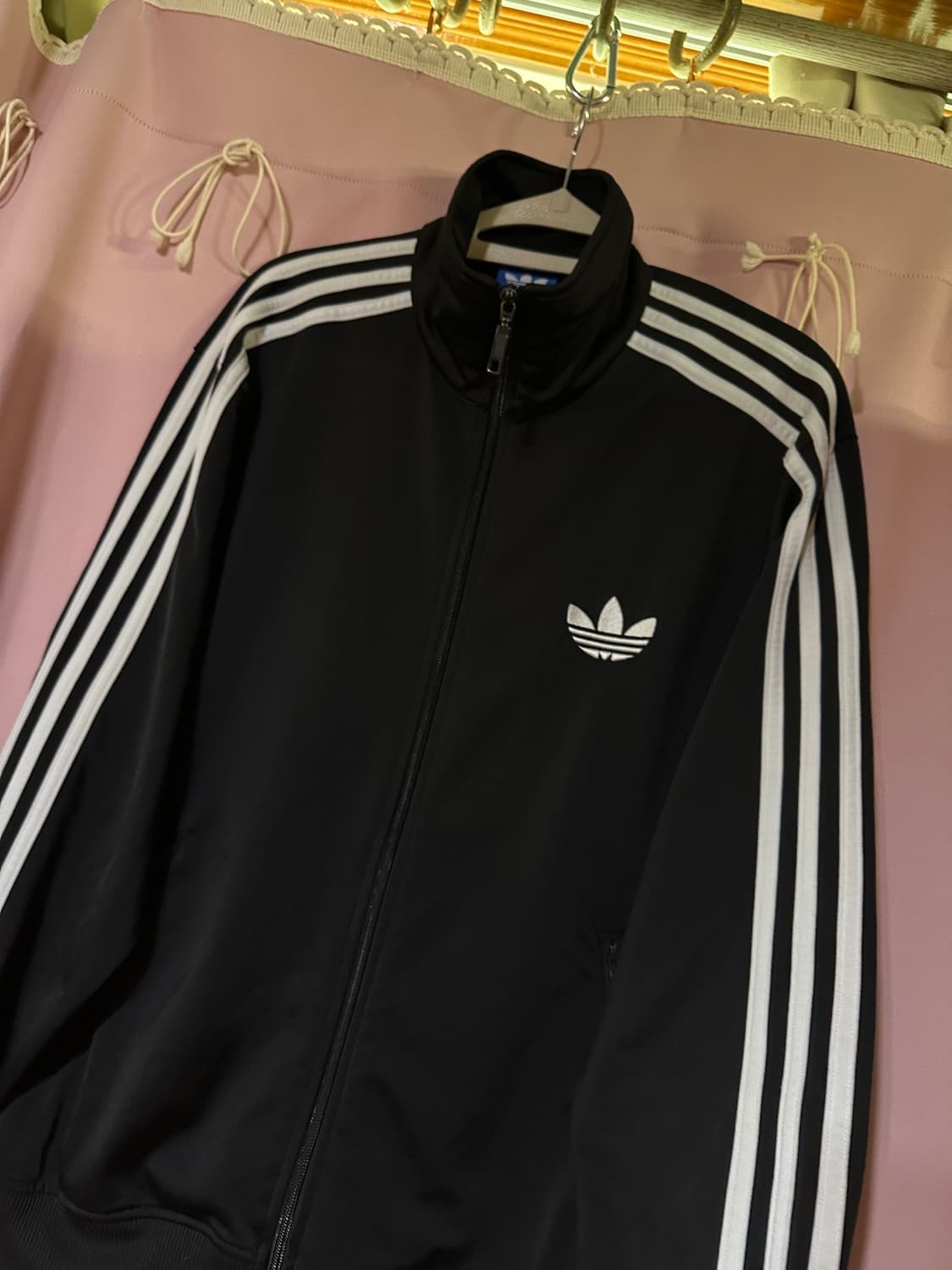 아디다스져지 아디다스 파이어버드 블랙 불꽃져지 집업 트랙탑 아디져지 상품이미지2