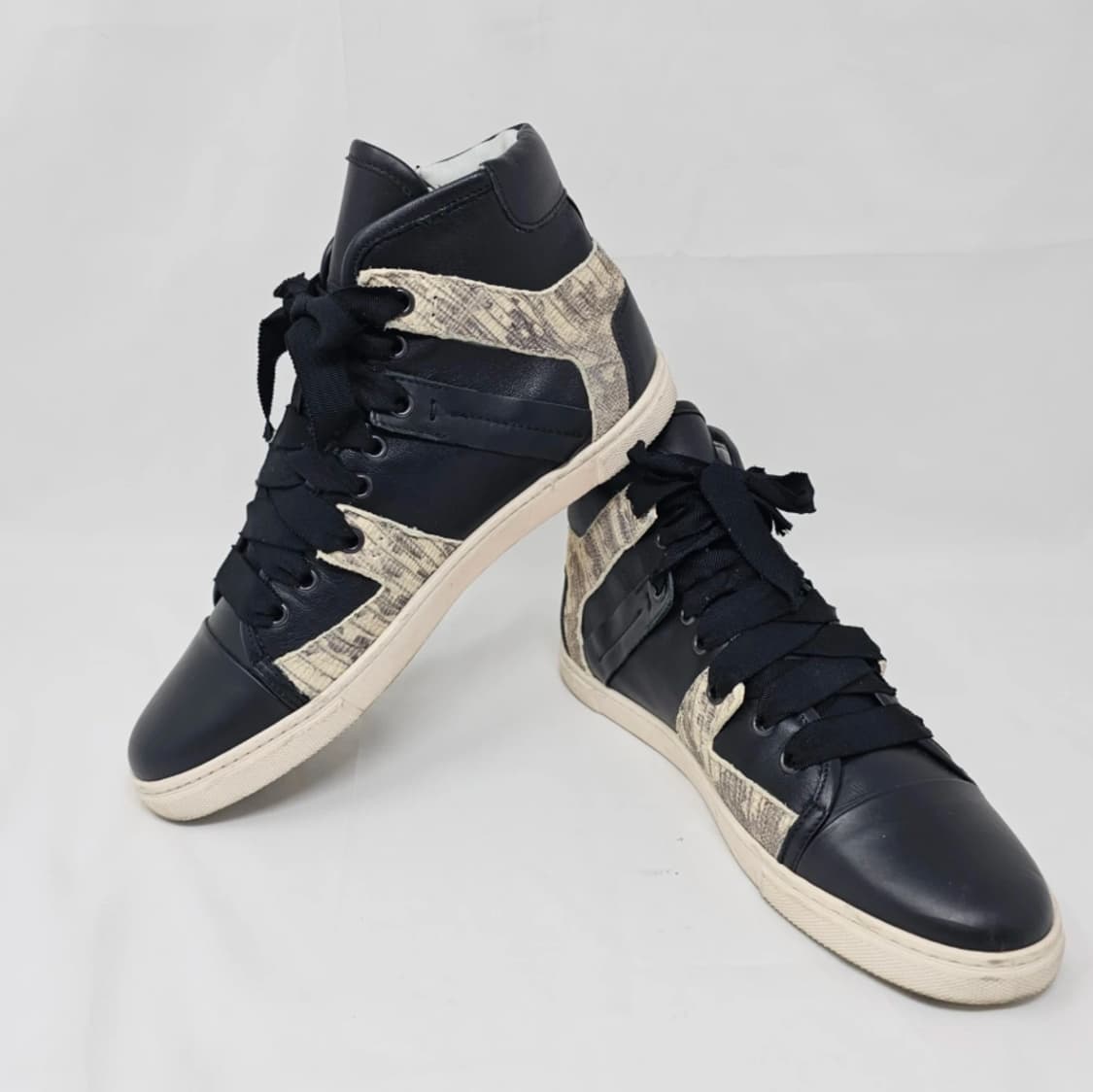 랑방 LANVIN 여성 하이탑 스니커즈 38 (240) 상품이미지1