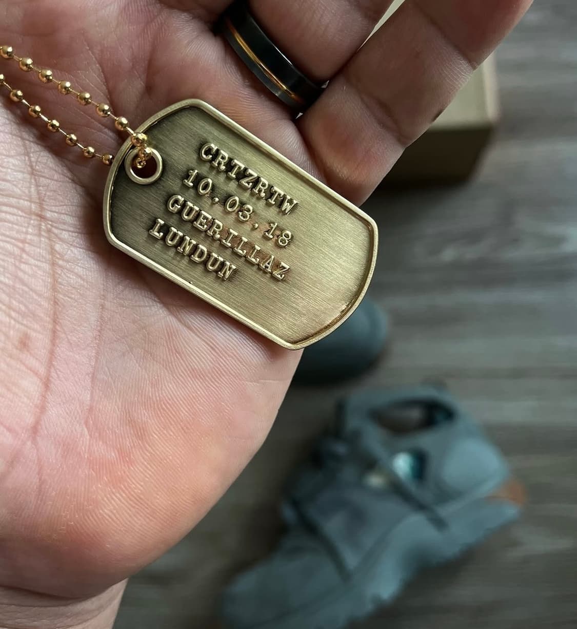 코르테이즈 도그 태그 corteiz crtz dog tag 상품이미지10
