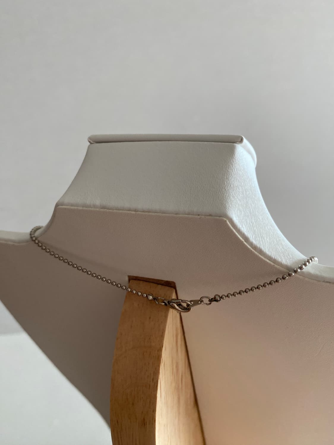 빈티지 주얼리 하트 실버톤 목걸이 상품이미지3