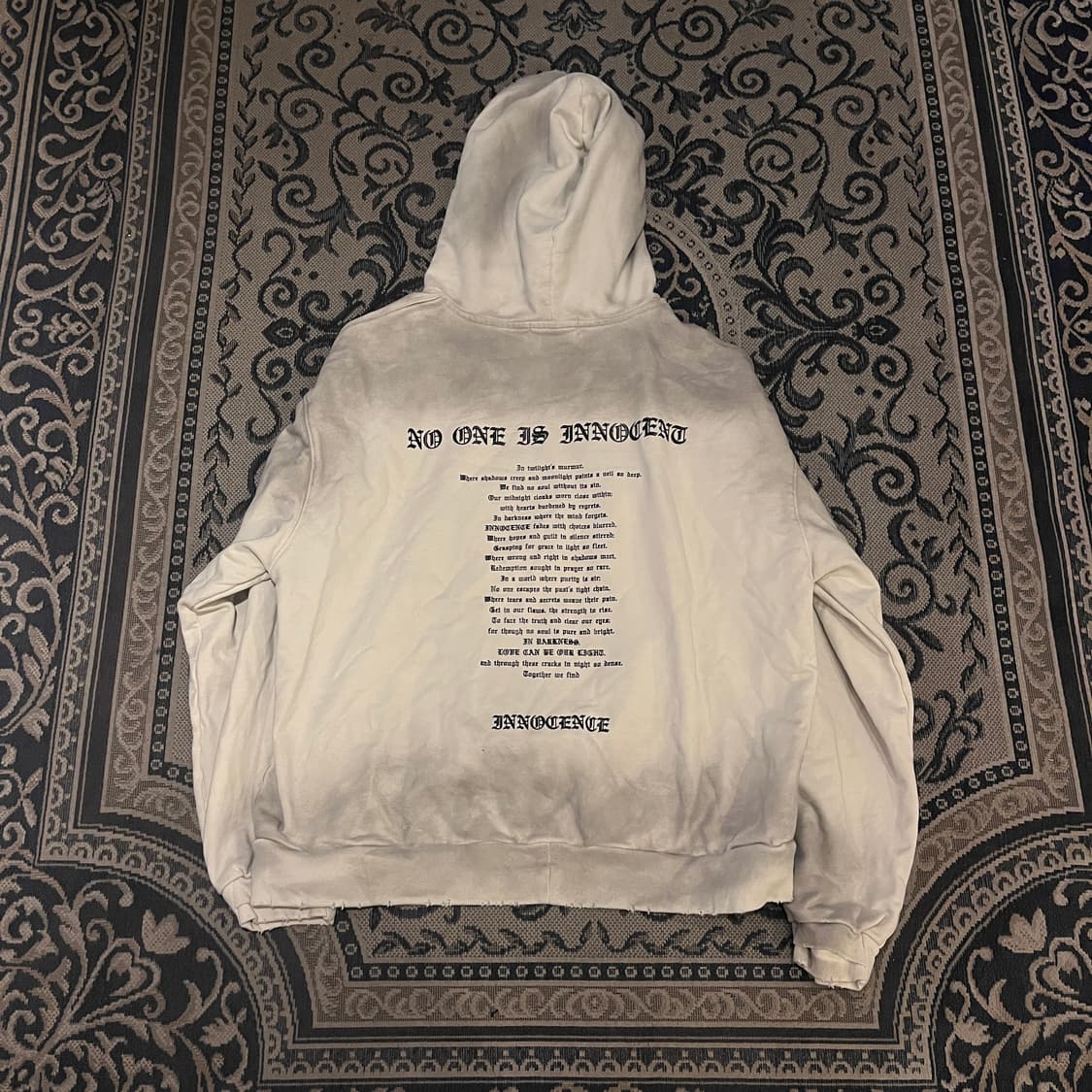 M 스키즘인듀싱 EMO 후드티/W2590 상품이미지3