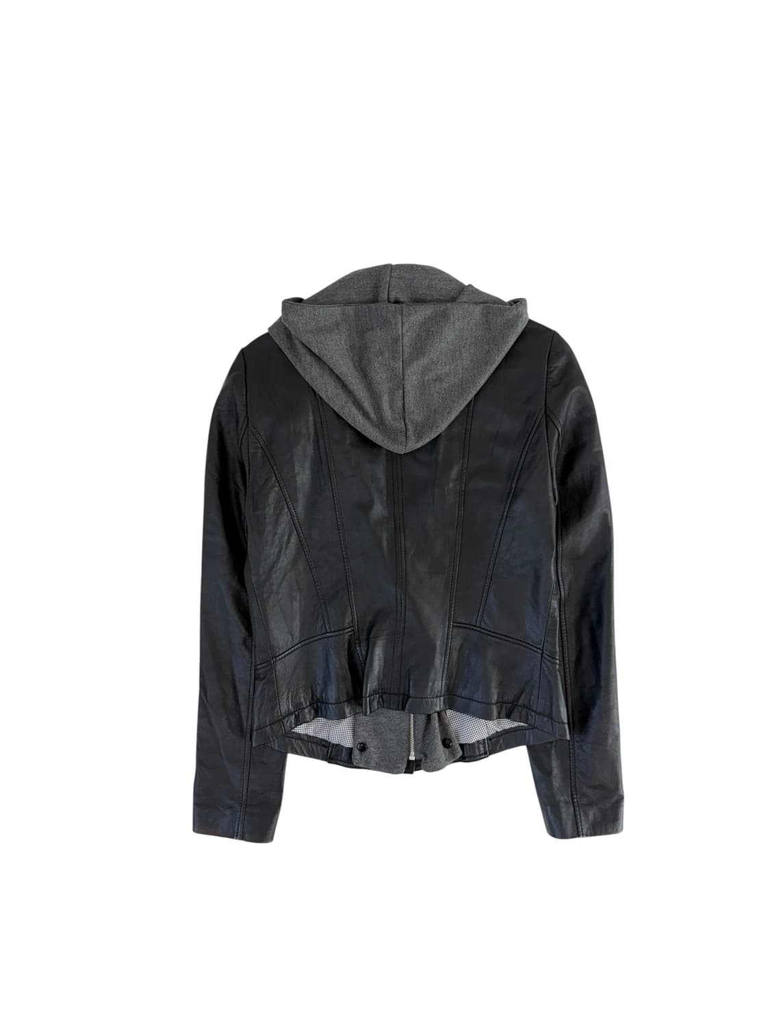 Vintage 양가죽 후드 자켓 상품이미지2