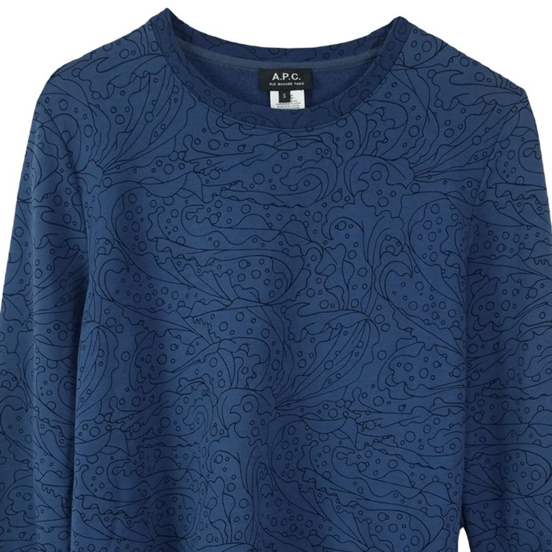 [아페쎄] 멀티 패턴 그래픽 맨투맨 P01434 상품이미지4