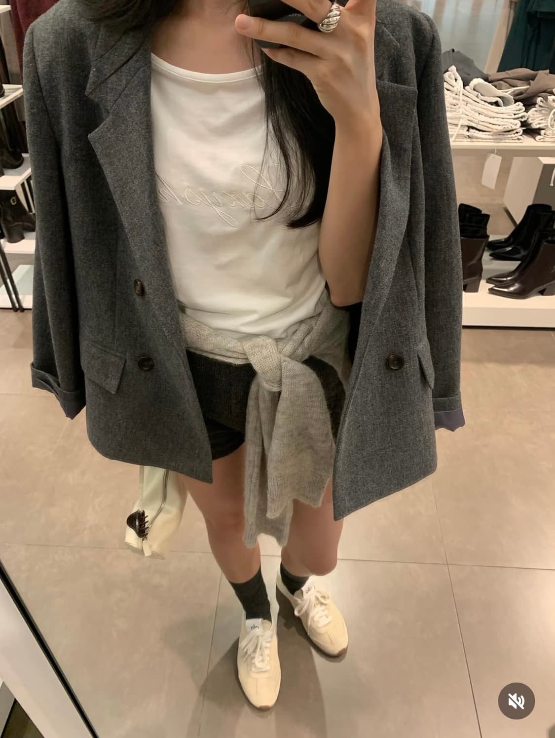 새상품) 알로요가 alo 선셋 스니커즈 샌드스톤 7.5W 상품이미지4