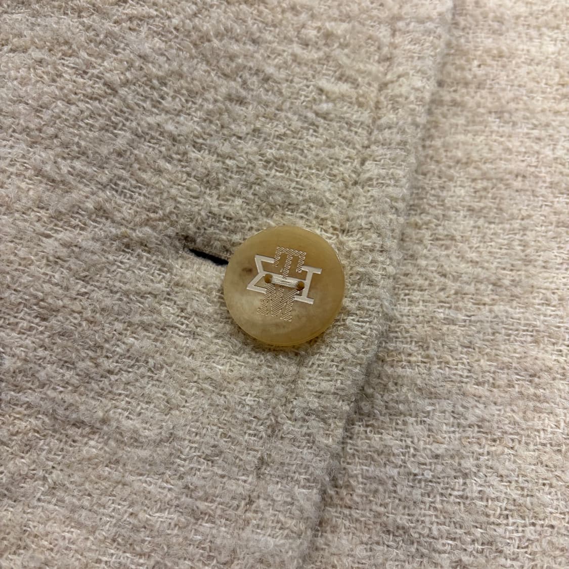 21FW TIME 타임 울 더블 버튼 코트 베이지 B563 상품이미지5