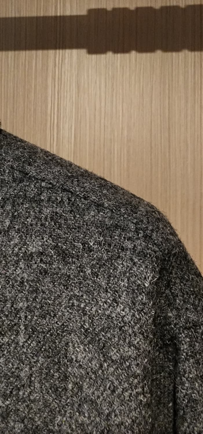 (새상품)쿠어 해리스트위드 오버핏 셔켓 L 상품이미지9