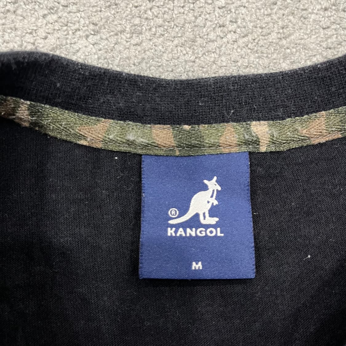M 캉골 카모 로고 반팔 상품이미지4