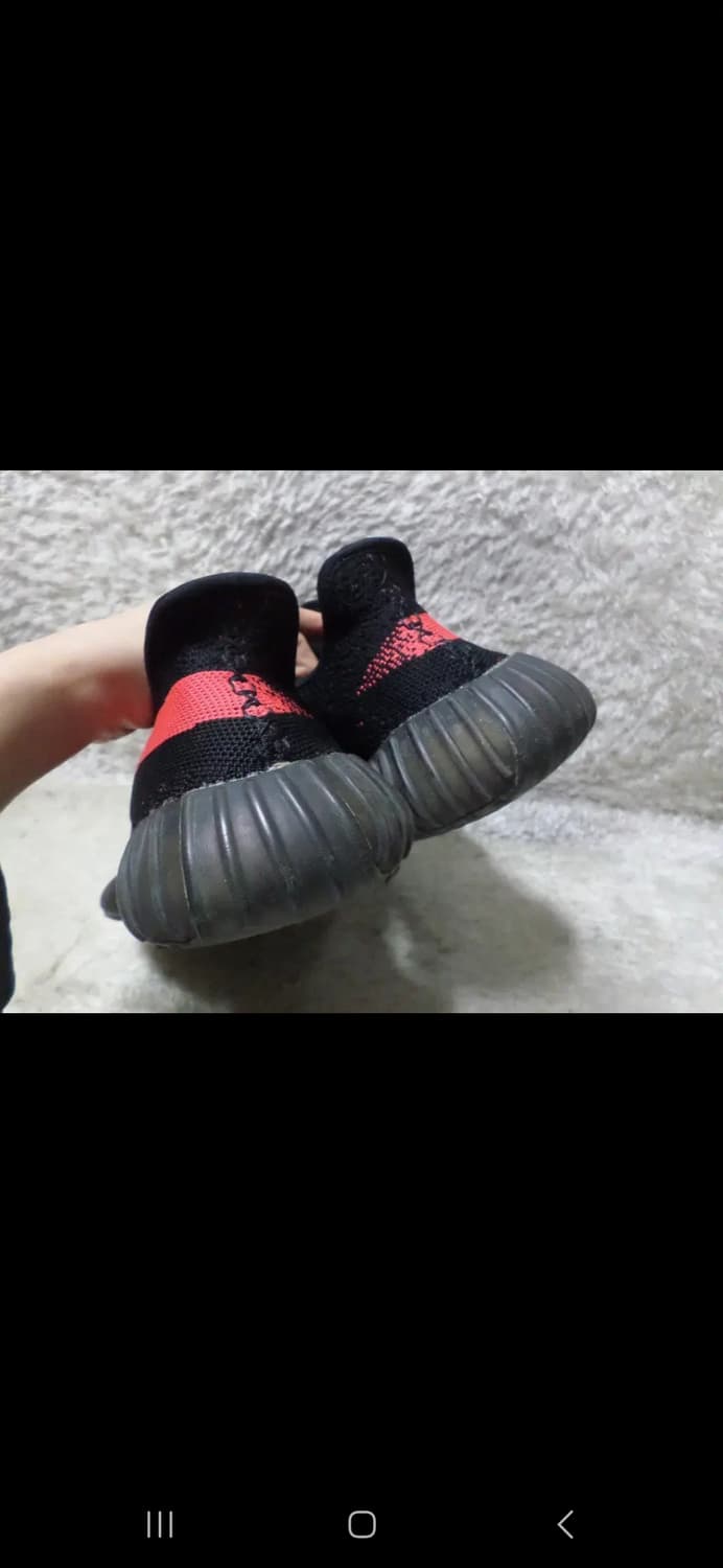 아디다스 이지부스트350 블랙 상품이미지5