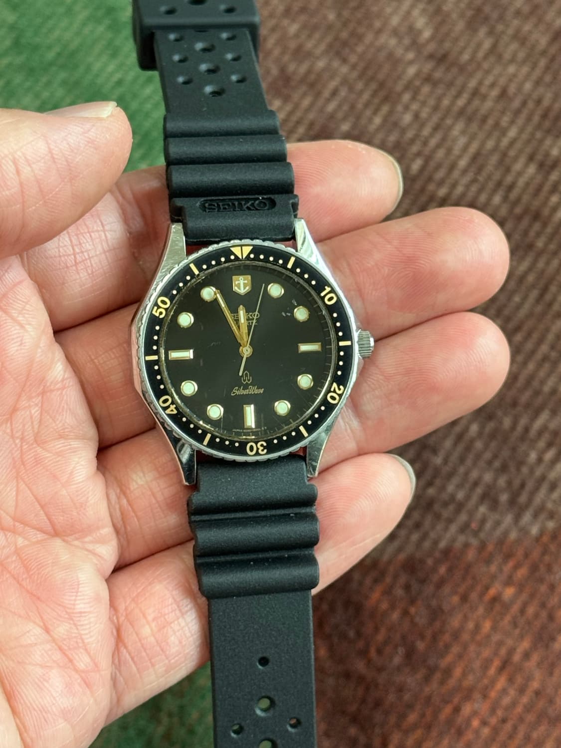 80s seiko silverwave diver quartz 상품이미지6