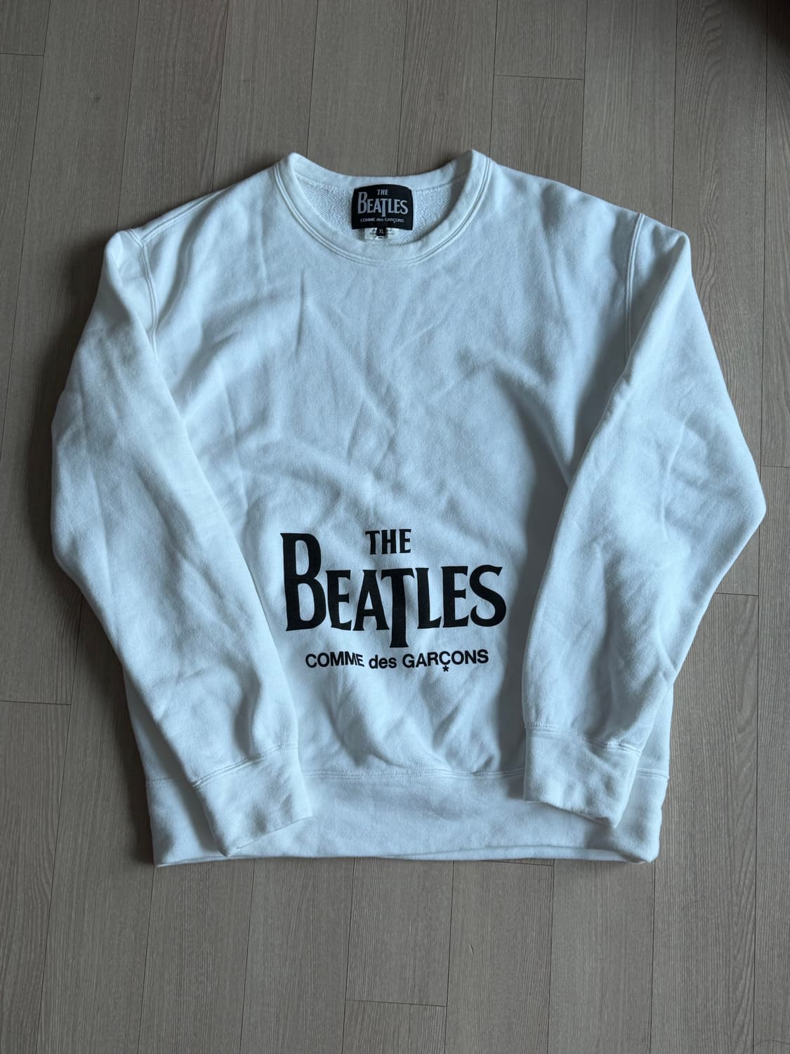 꼼데가르송 X 비틀즈 맨투맨 XL 상품이미지1