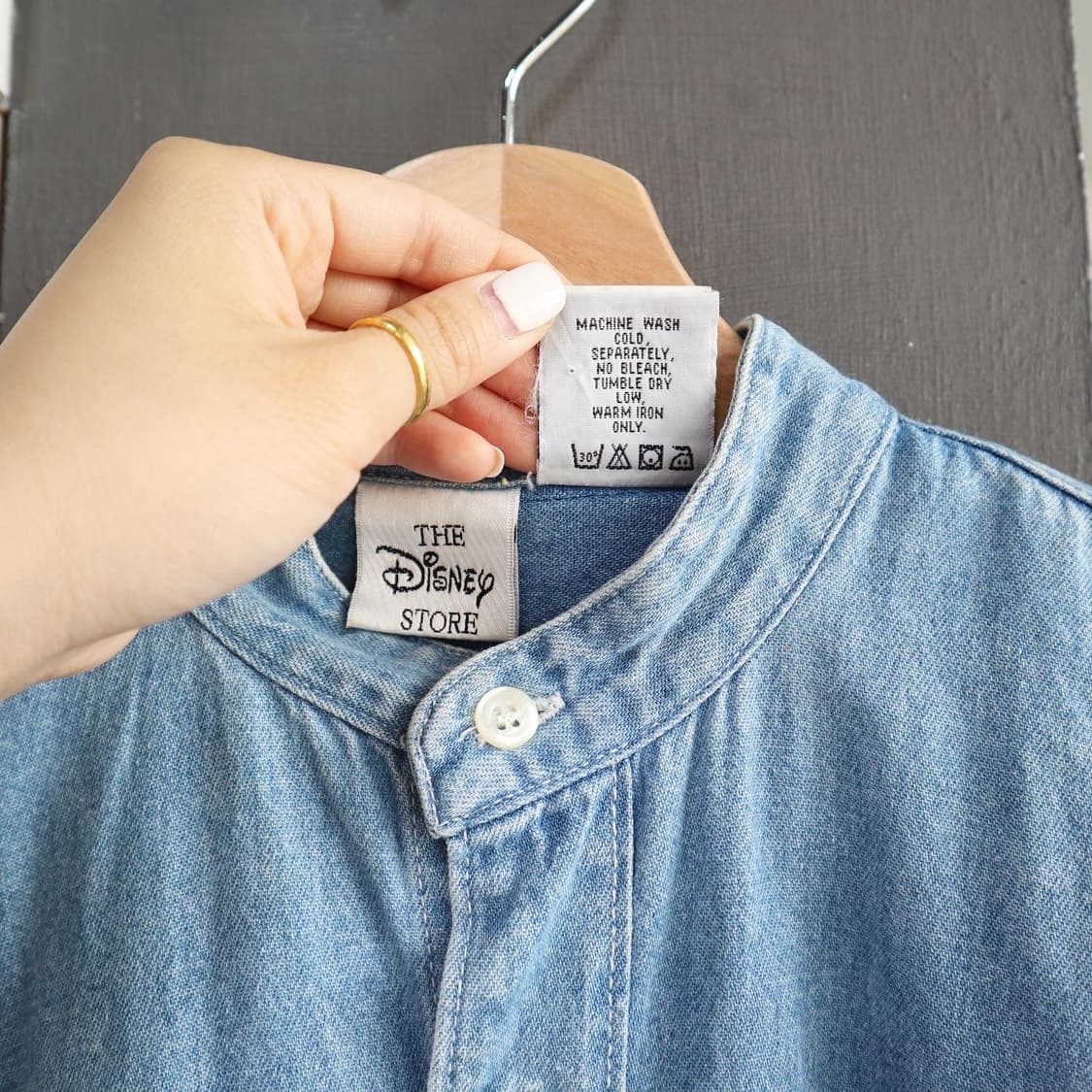 디즈니 데님 셔츠 상품이미지5