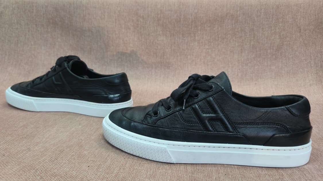 에르메스 정품 240mm-  딥 스니커즈 카프스킨 & 누아 상품이미지4