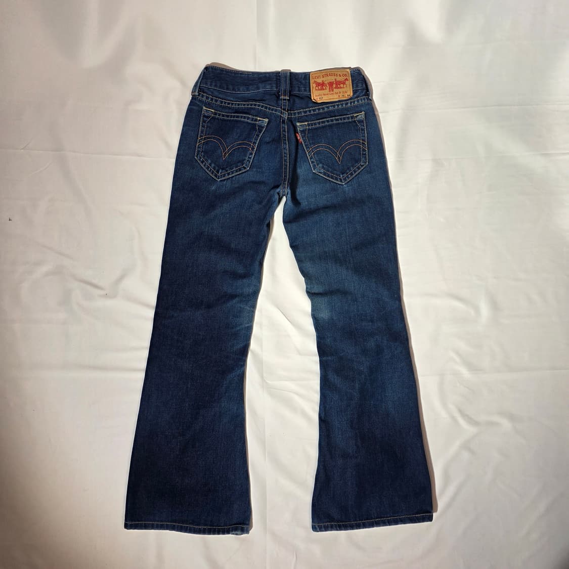 [W29L33]00s 리바이스 927 부츠컷 데님 팬츠 상품이미지5