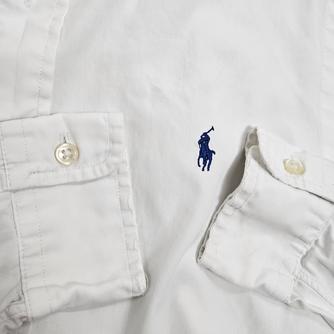 폴로 랄프 로렌 화이트 셔츠 S 클래식핏 상품이미지6