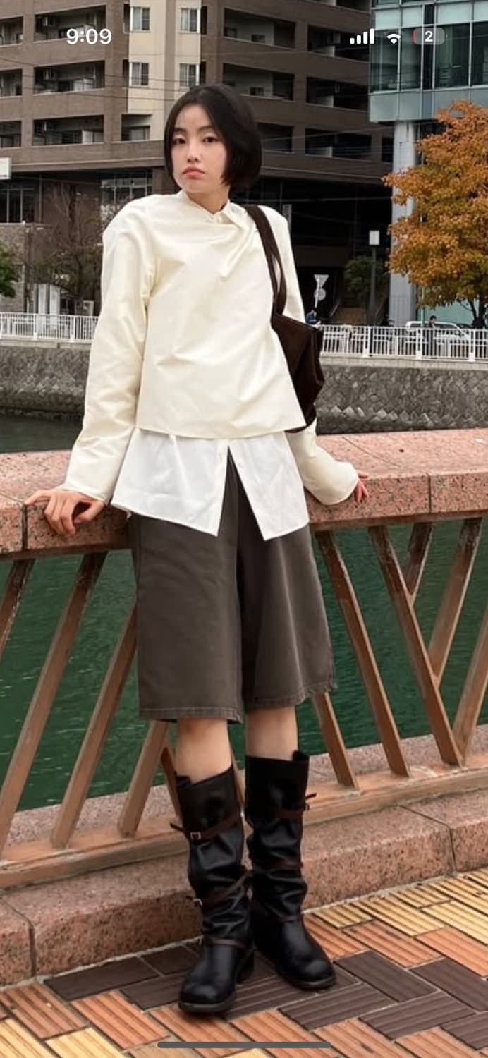 아모멘토 25FW Belt Long Boots 240 상품이미지2