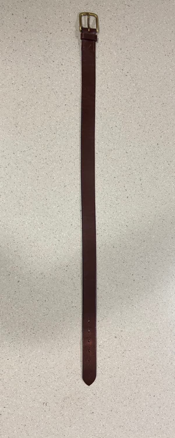 브리티쉬 핸드메이드 웨스턴 싱글핀 벨트 상품이미지5