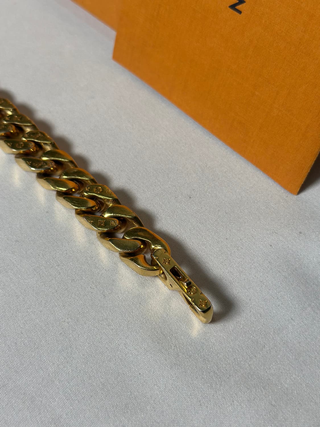 루이비통 체인링크 브레이슬릿 골드 상품이미지5