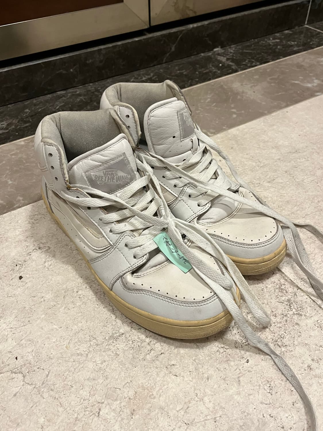 빈티지 반스 화이트 스니커즈 상품이미지3