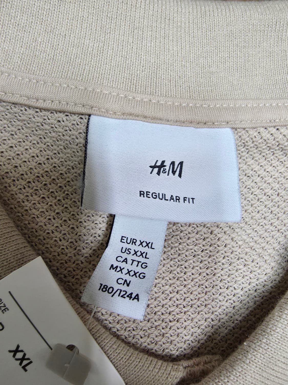 에이치엔엠 니트 카라티셔츠 미사용품  상품이미지3