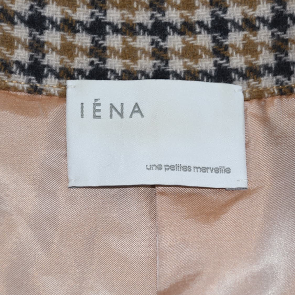 IENA 체크울코트 상품이미지9