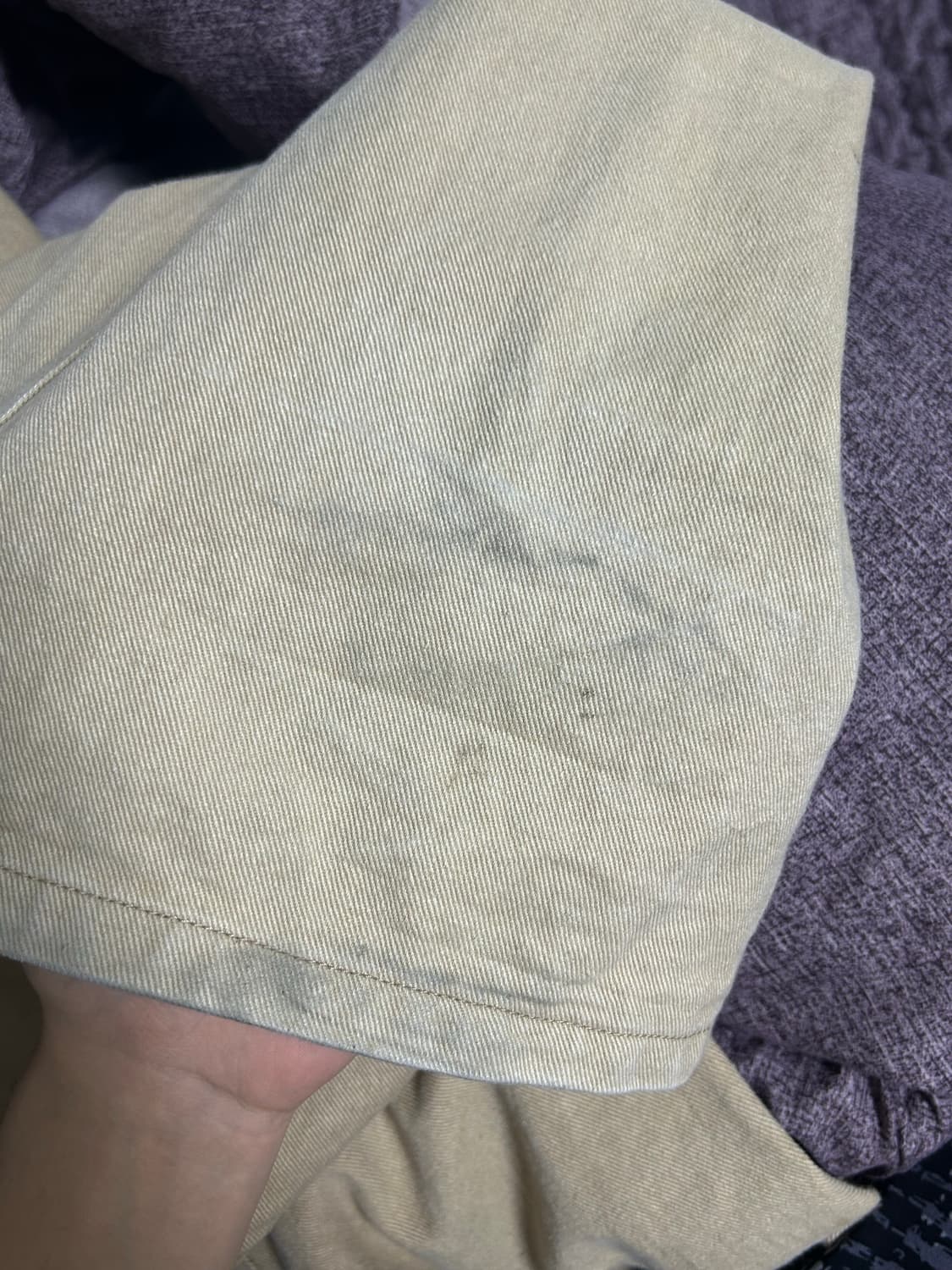 [2] 아오이로 커티드 더블니 팬츠 탄 (사진추가 업로드) 상품이미지6