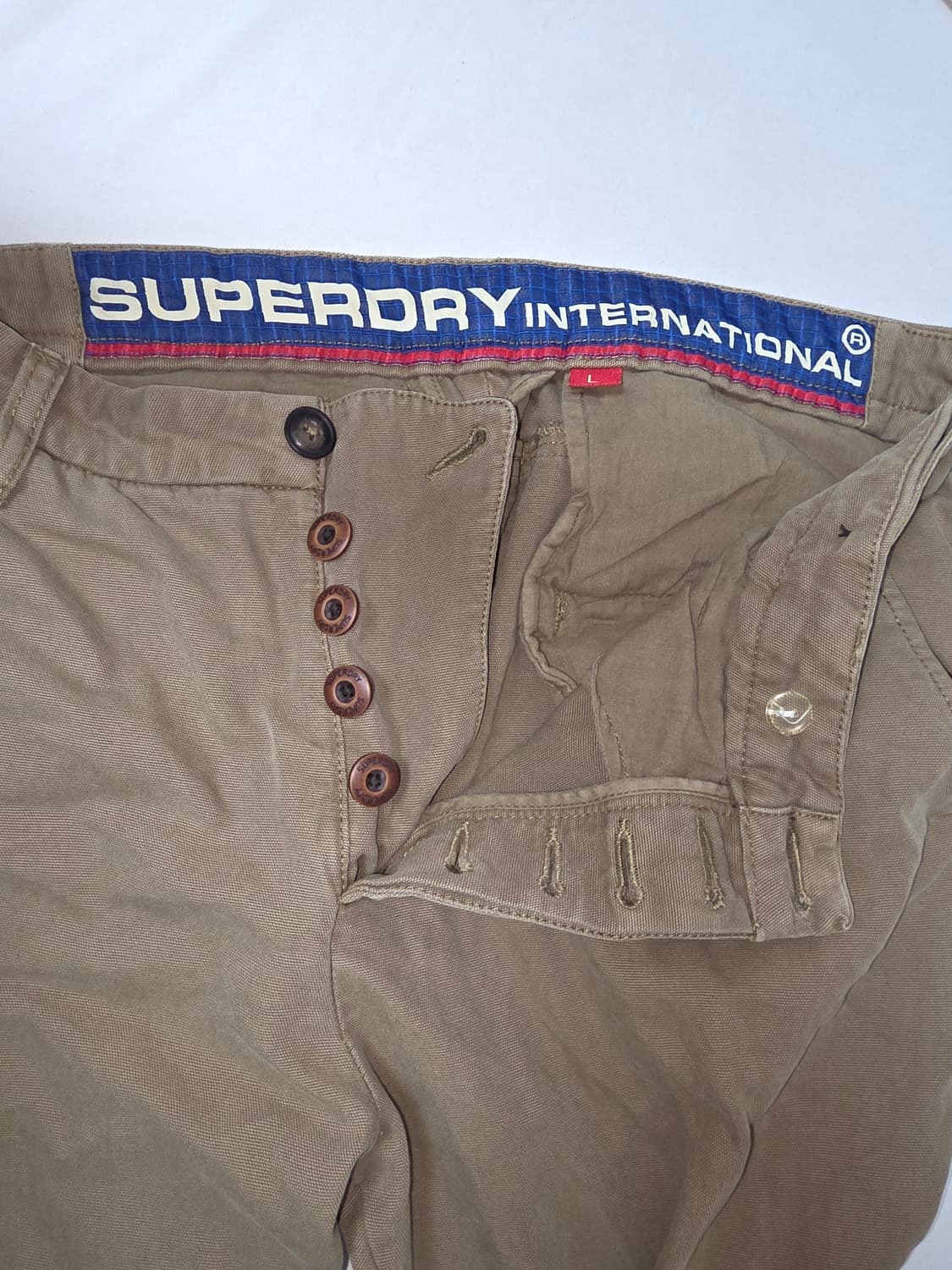 Superdry 슈퍼드라이 면바지 L 상품이미지4