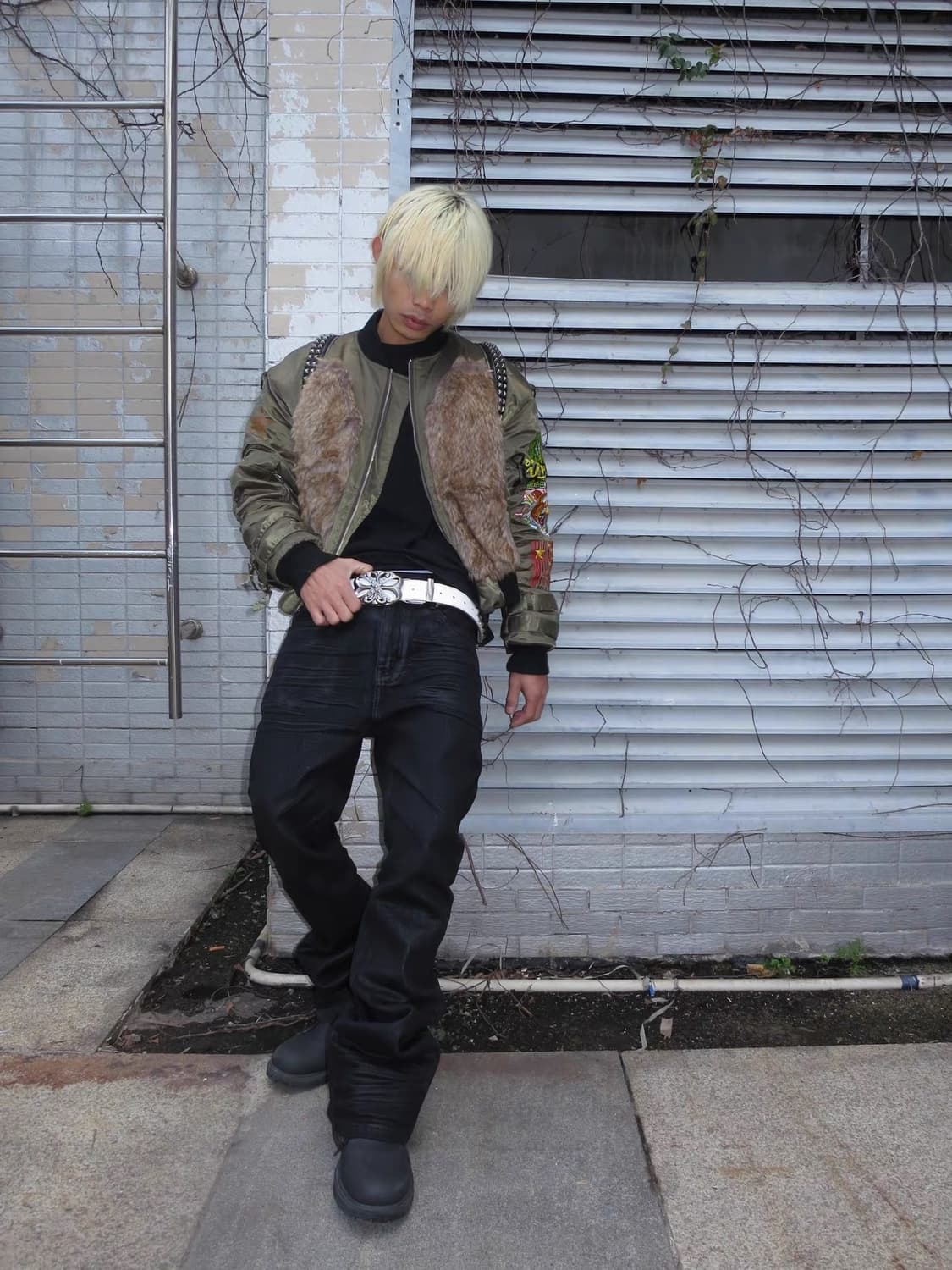 Embroidered Pilot MA-1 Jacket  상품이미지7